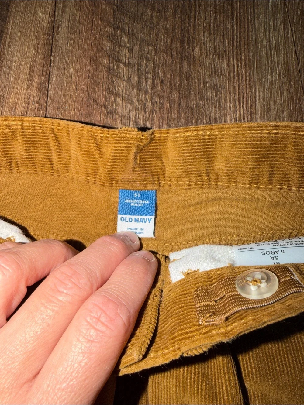 Old Navy Girls Corduroy Brown Skirt size 5t